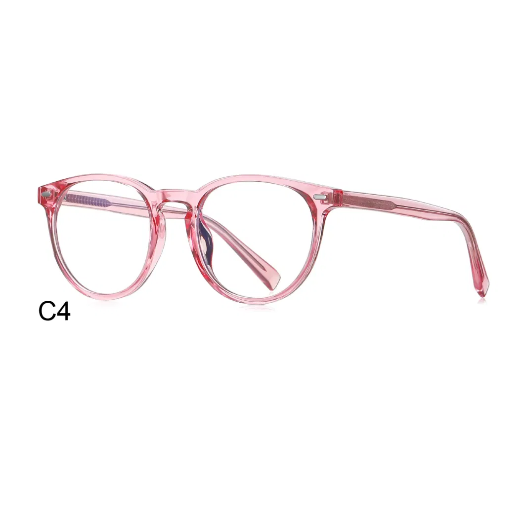 Crystal Eyeglasses Basic Style Injection Plastic for Men Women Optical Frames