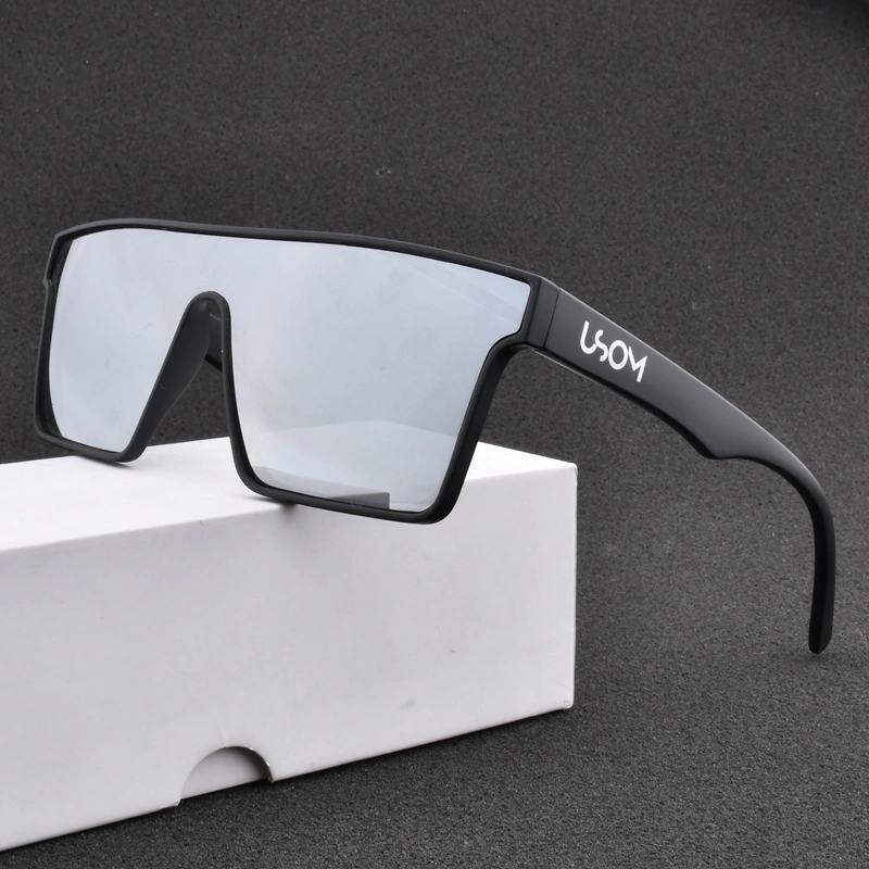 High Quality Cool Custom Designer Luxury Private Label Mens Square Sunglasses Luxury Polarized