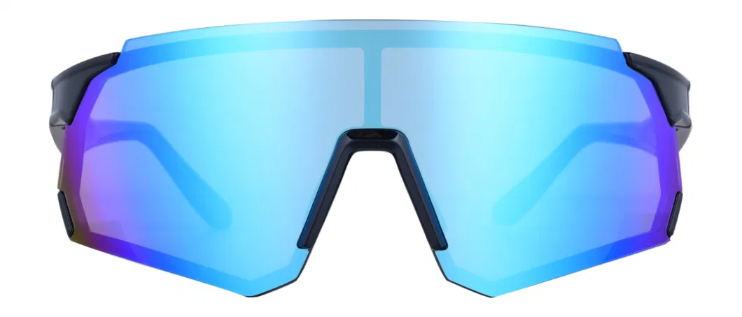 Basic Customization Men Sports Sunglasses Bike Bicycle Cycling Glasses Custom UV400 Interchangeable Outdoor Polarized Run Fishing Golf Sports Sunglasses