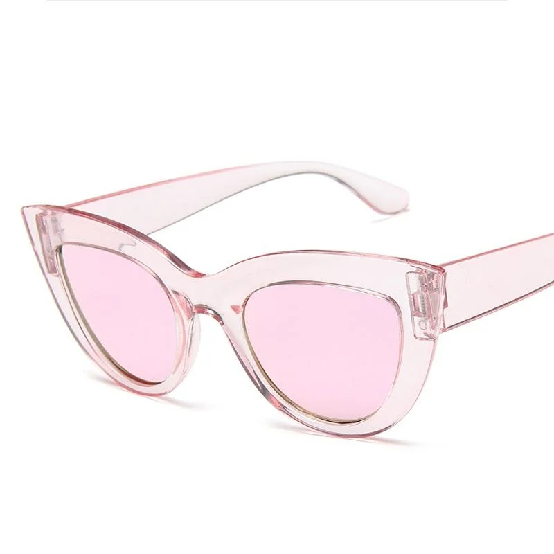 Fashion Designer Cat Eye Sunglasses Retro Custom Women Shades Sun Glasses