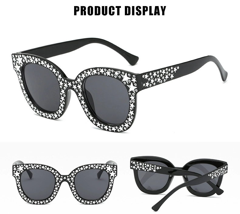 Women Mens Hot Selling Popular Sun Glasses for Men Trending Fashion Rhinestones All-in-One PC Designer Sunglasses