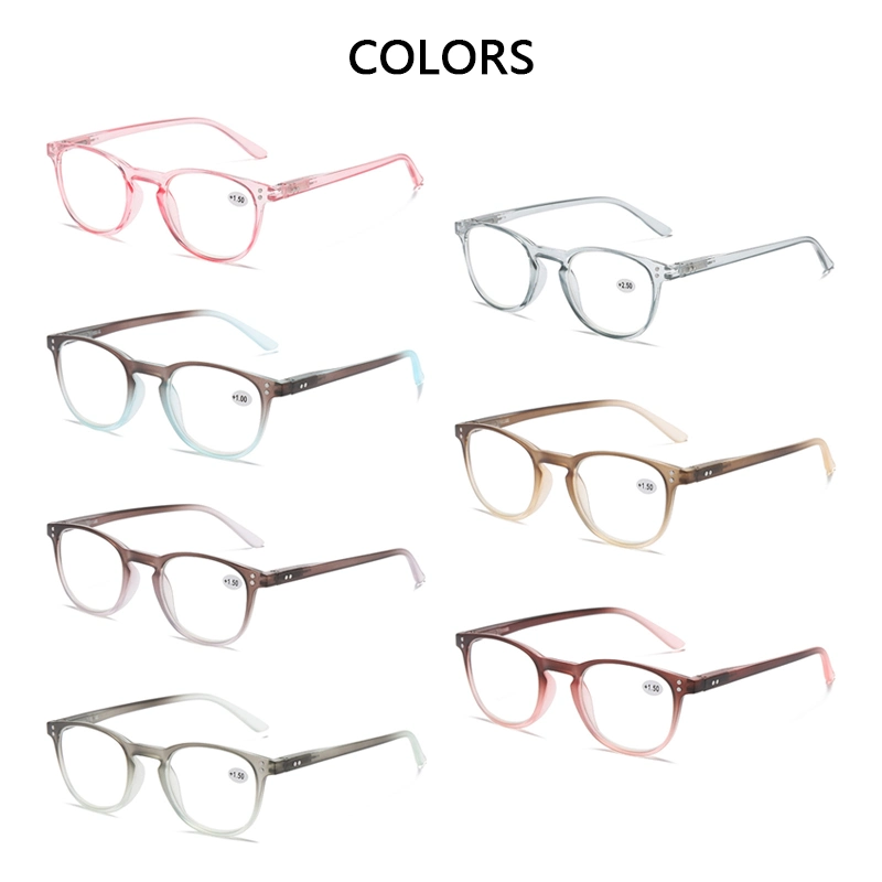 Factory Direct Sale Fashion Retro PC Small Round Eyeglasses Frames AC Lenses Designer Custom Eyewear Unisex Reading Glasses