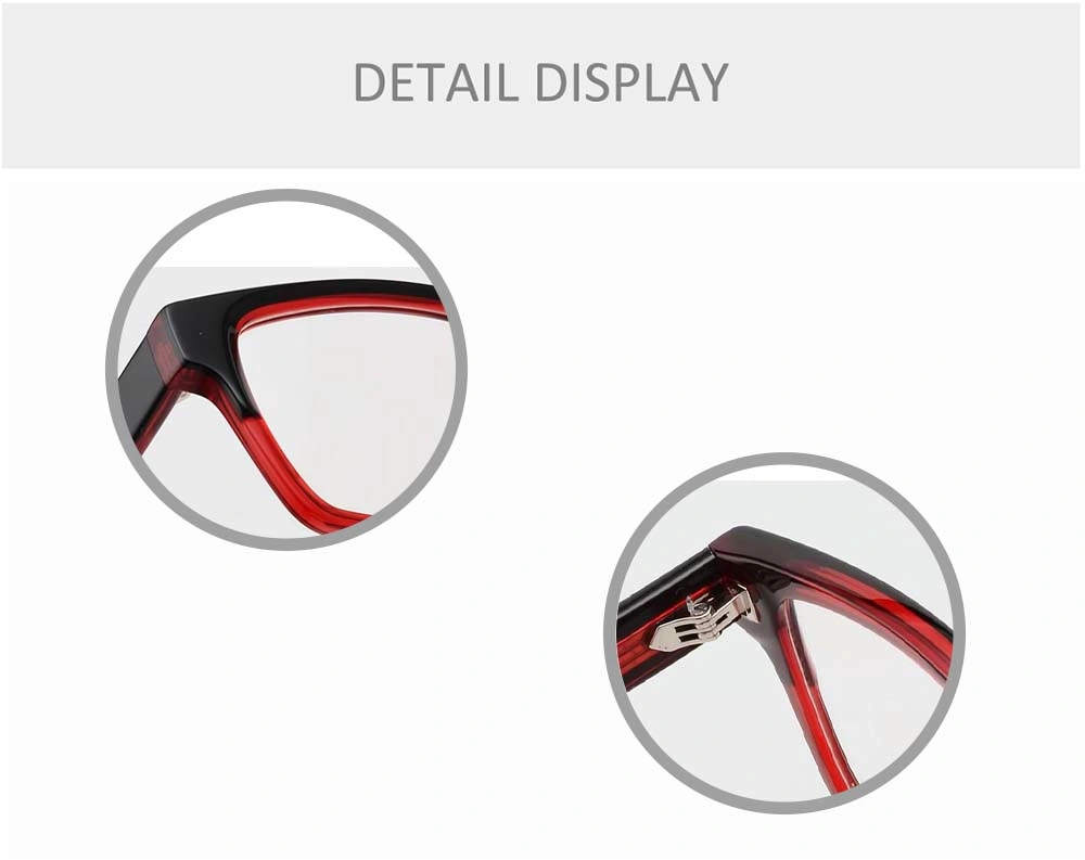 Gd Classic Double Color Acetate Sunglasses Ready to Stock Acetate Sun Glasses UV400 Anti-UV Mirror Eyeglasses