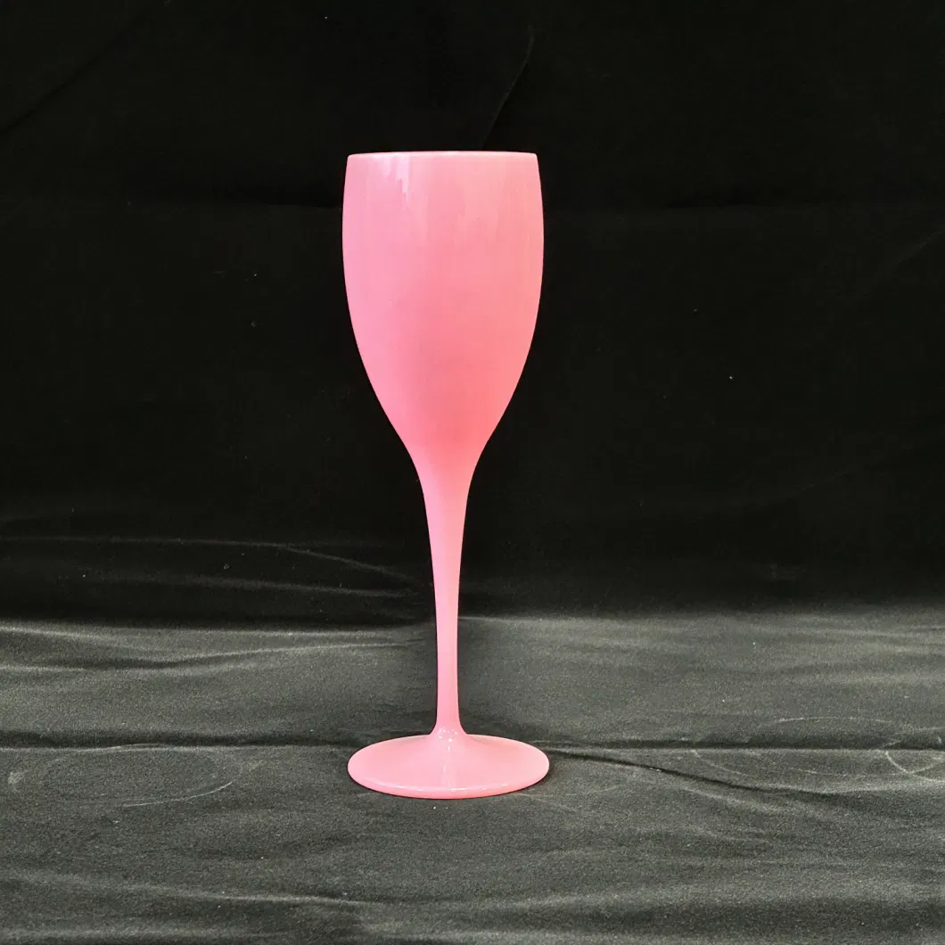 Bst Personalized Champagne Cups High Quality Custom Plastic White Wine Glasses Goblet Wine Glass