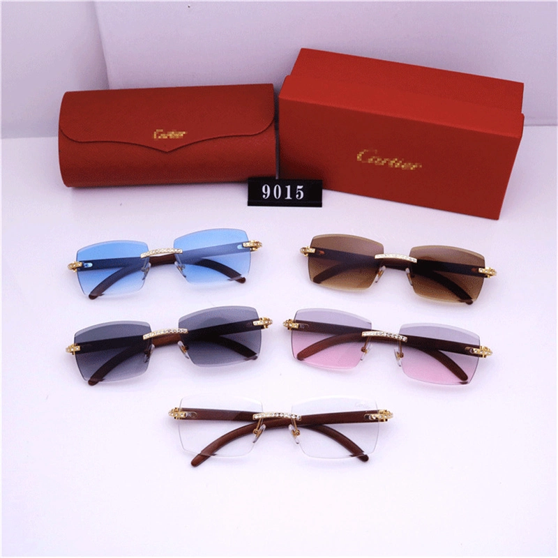  2023 Fashion New Luxury Famous Brands Designer Shades Square Women Sunglasses Big Size Frame Sun Shades Glasses Men UV400