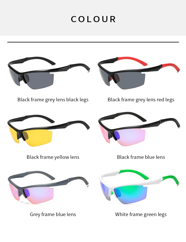 Wholesale Cycling Bicycle Sun Glasses Polarized Sports Sunglasses Cycling Glasses Unisex Sports Eyewear Cycling Sunglasses