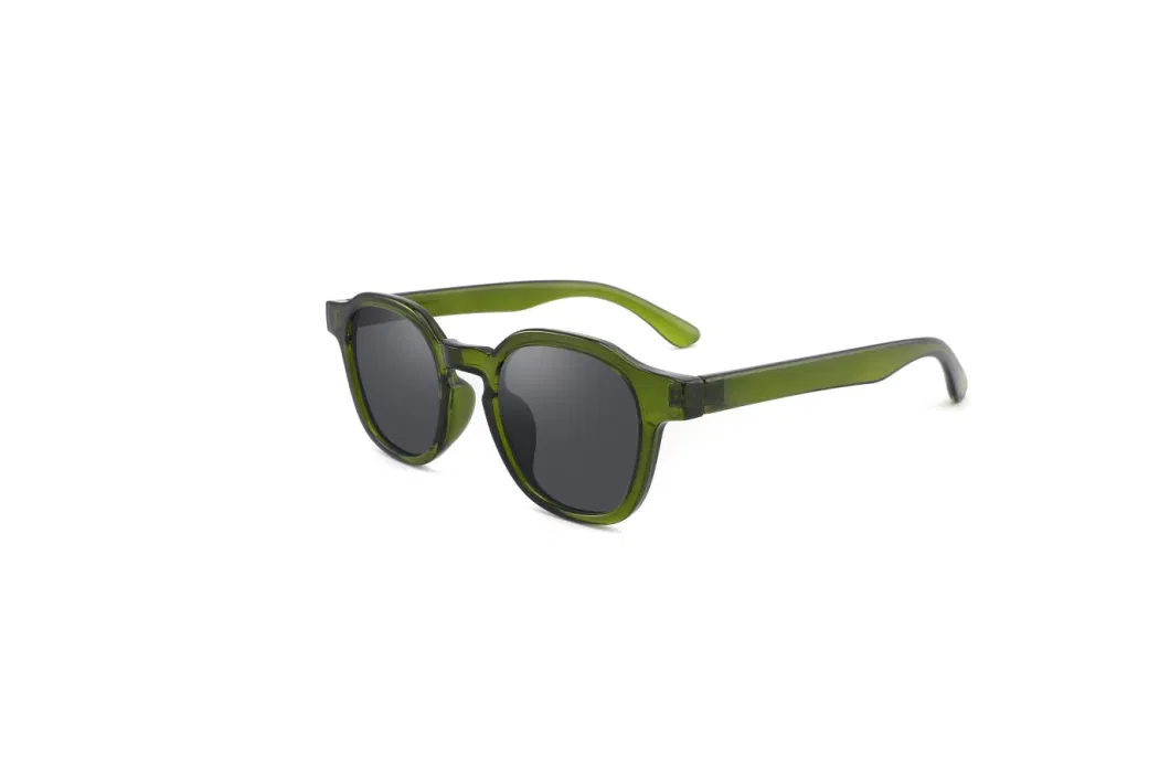 New Fashion Round Women Trendy Sunglasses 2023 Plastic Frame UV400 Vintage Sun Glasses
