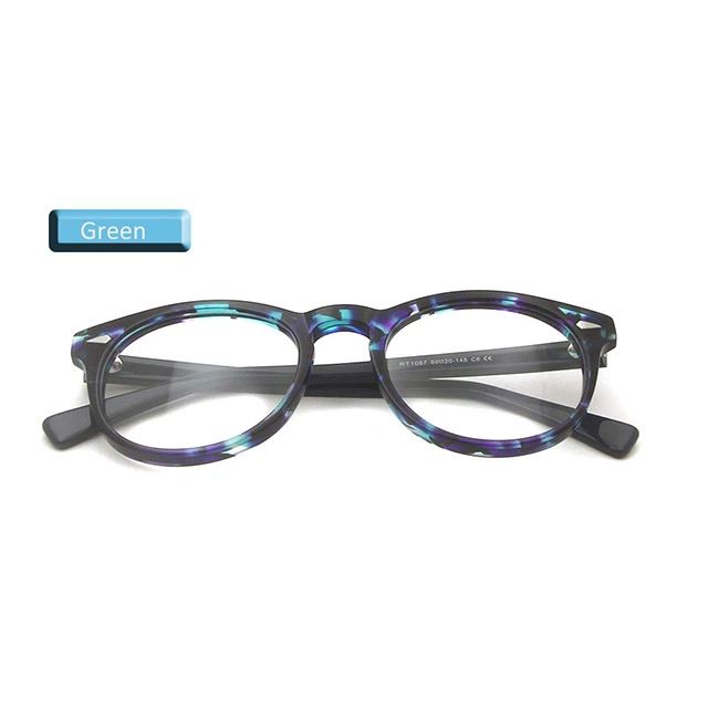 Wenzhou Eyeglasses Frame Acetate Optical Frame, High Quality Latest Optical Frames (RT1087)