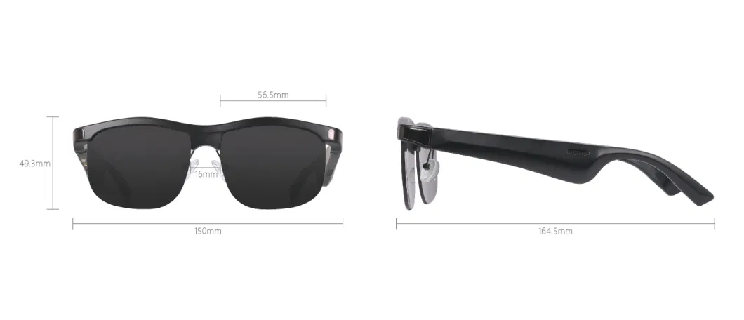 Wireless Music Sport Ios Android Phone Male and Female Wireless Bluetooth 5.0 Audio Sunglasses