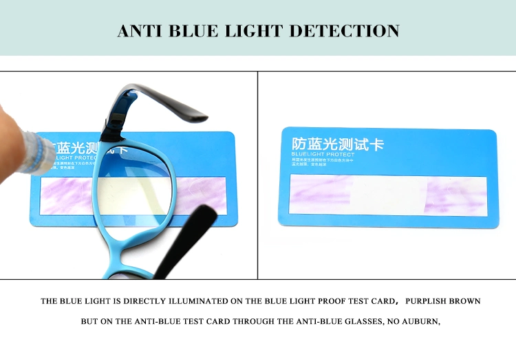 Safety Eye Protection Anti Blue Light Kids Children Silica Gel Silicone Play Eye Glasses