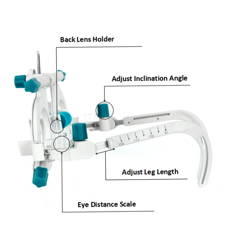 China New Model Optical Trial Frame Titanium Trial Lens Frame TF-02