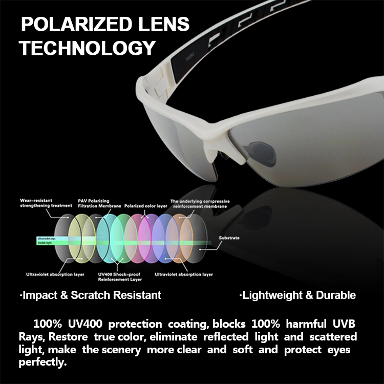 Custom Polarized Sun Glasses Tr90 UV400 Luxury Designer Logo Sunglasses