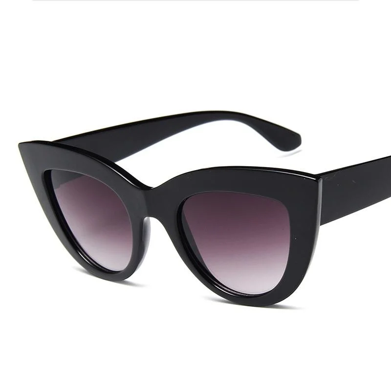 Fashion Designer Cat Eye Sunglasses Retro Custom Women Shades Sun Glasses