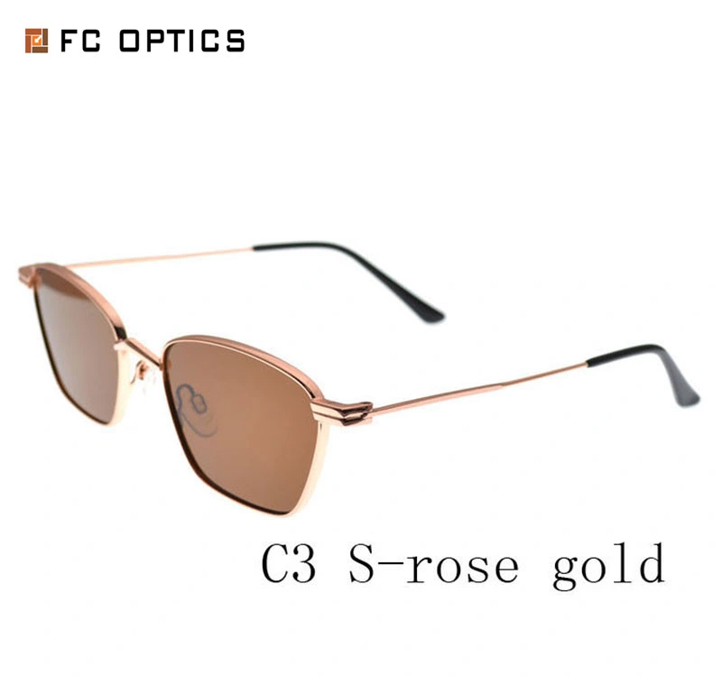 Stock Fashion Sun Glasses Wholesale for Promotion UV400 Women Mens Metal Glasses Sunglasses