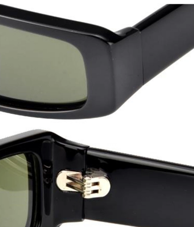 Fashionable Best Design Rectangle Shape Sun Shades with Tac Lens Sunglasses