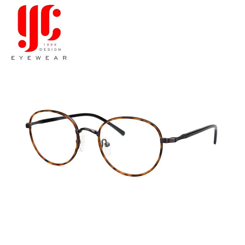 Popular Tortoise Vintage Round Big Frame Unisex Eyeglasses Optical Reading Glasses