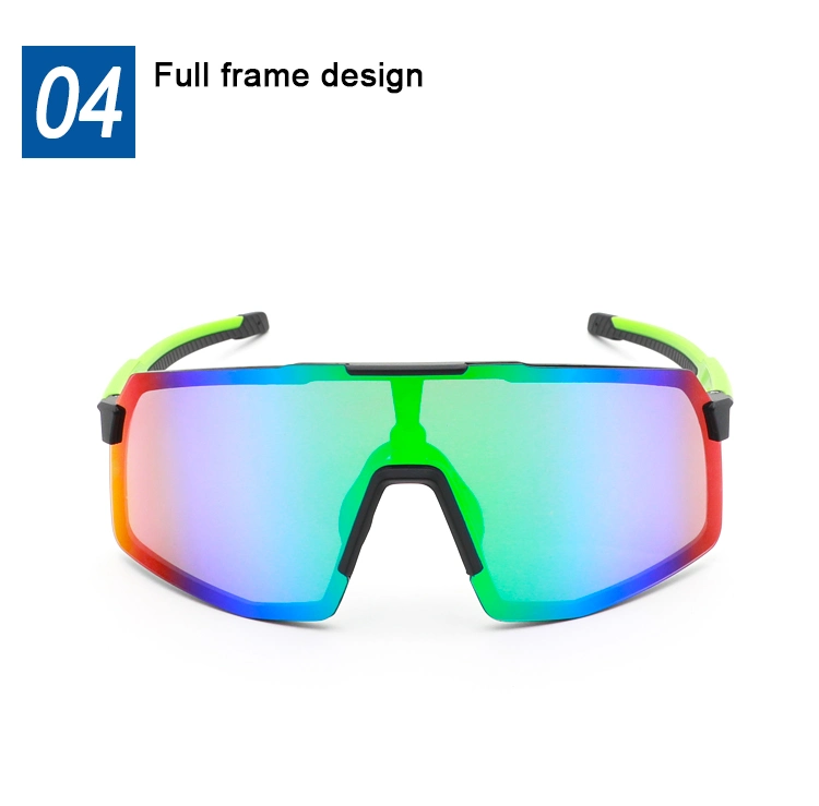 Brand UV400 Polarized Night Vision Lens Bike Sunglasses Set