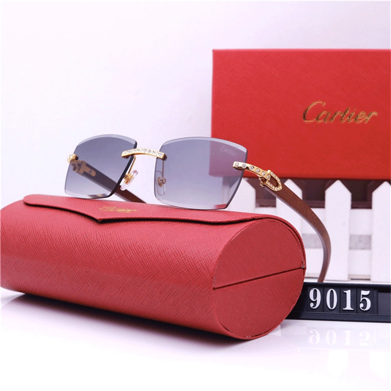  2023 Fashion New Luxury Famous Brands Designer Shades Square Women Sunglasses Big Size Frame Sun Shades Glasses Men UV400