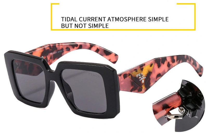 2023 Fashion Square Sunglasses Women Luxury Italy Pra Sun Glasses for Ladies Classic Rectangle Driving Shades Outdoor UV400