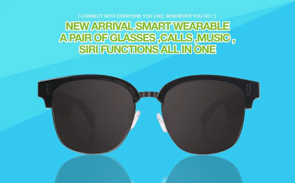 Hand Free Calls/Music Men Women Fashion High Quality Smart Glasses 2023