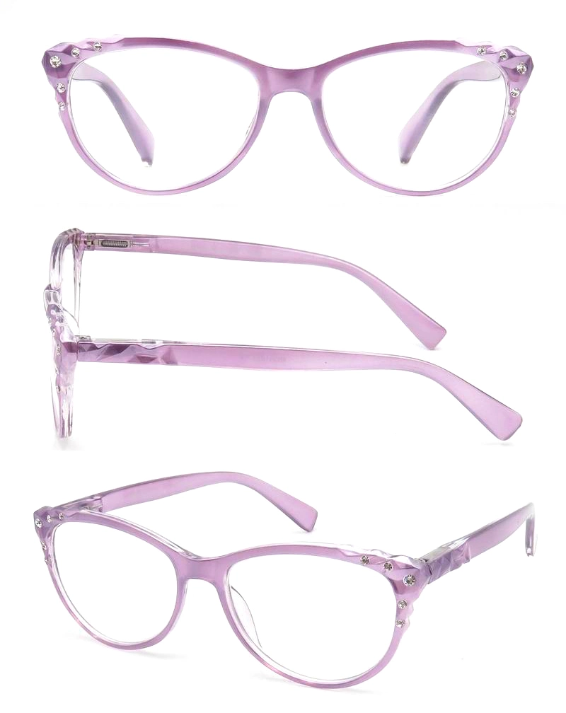 Fashion and Colorful PC Eyewear Plastic Reading Glasses