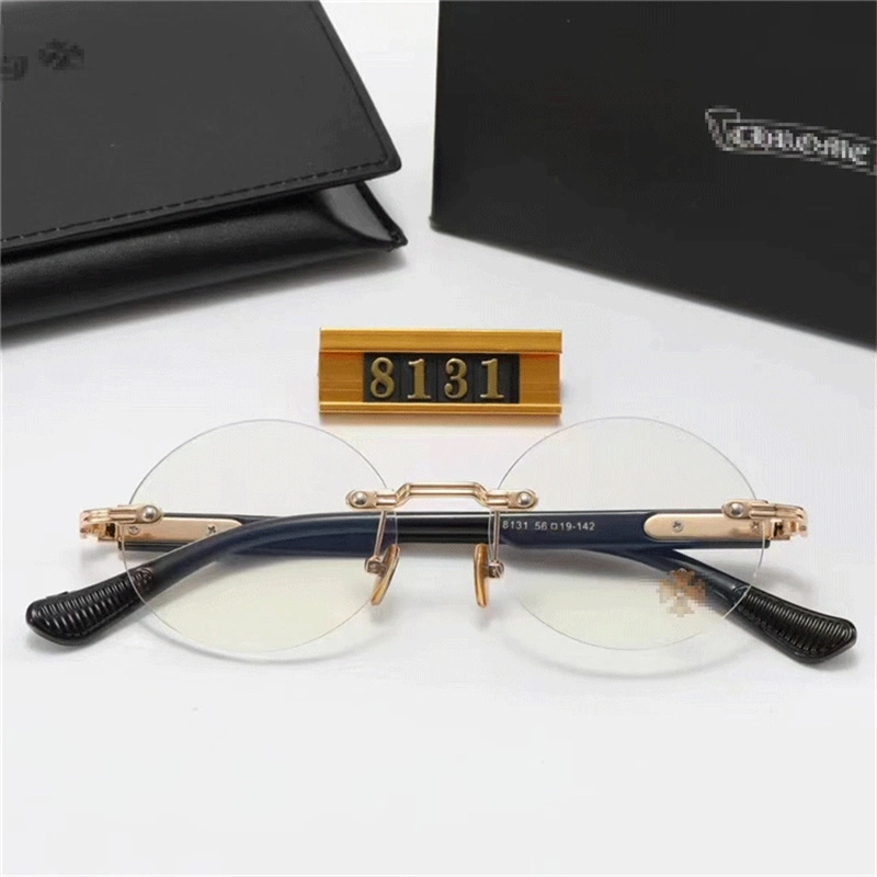 2022 New Rimless Rectangle Sunglasses Women Men Shades Brand Designer UV400 Sun Glasses Metal Retro Frameless