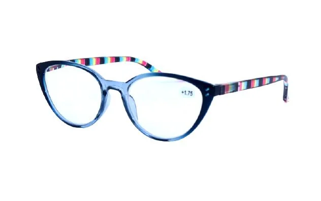 Hot Sale Rainbow Cat Eye Full Frame Unisex Reading Glasses