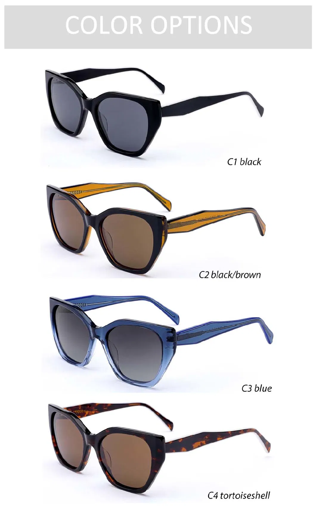 Gd Luxury Design Wholesale Polygon Sunglasses Designer Newest Fashion Sun Glasses Lunette De Soleil Custom Brand Mens Brand Sunglass OEM for Polaroid