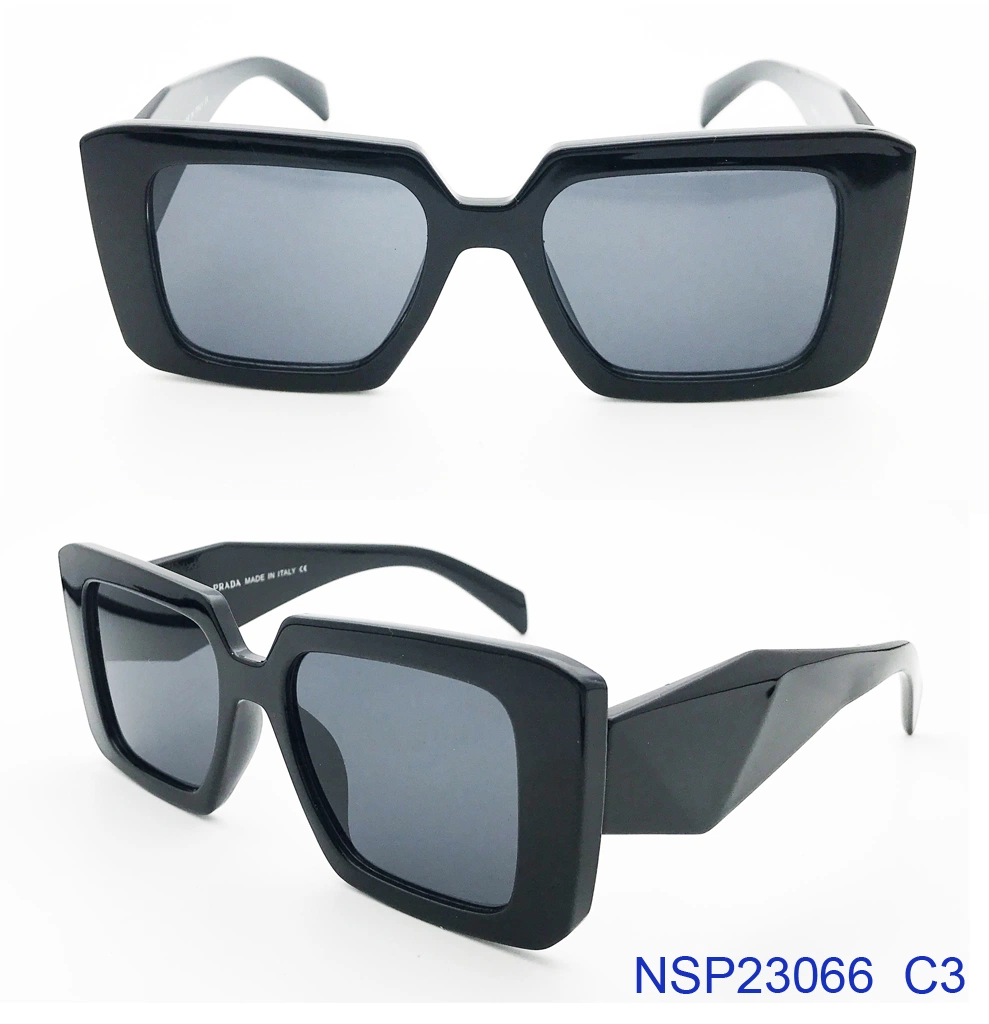 2023 Wholesale PC Fram High Quality Big Square Retro Popular New Outdoor Designer Unisix Luxury Fashion Personality Sunglasses