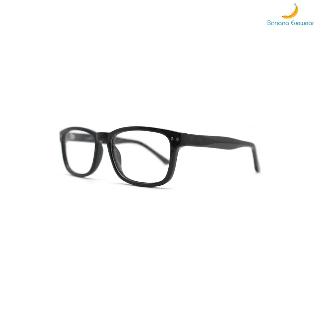 New Arrival High Quality Rectangle Basic Men Injection Eyeglasses Optical Frame