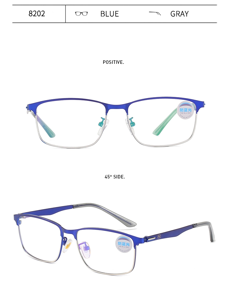 New Trendy Hot Wholesale Cheap Vintage Plastic Glasses Frame Women Retro Stainless Leg Transparent Colorful Eyeglasses Frames