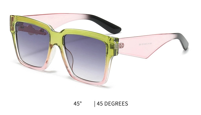 Sunglasses Women UV Protective Square Sunglasses Travel Without Makeup Photo Sunscreen Decorative Mirror