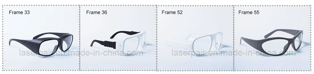 Best Clear Glass Goggles Eye Protection Safety Glasses 2700 - 3000 Nm Od6+