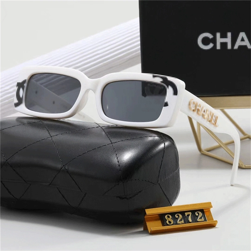 2023 Fashion New Luxury Famous Brands Designer Shades Square Women Sunglasses Big Size Frame Sun Shades Glasses Men UV400