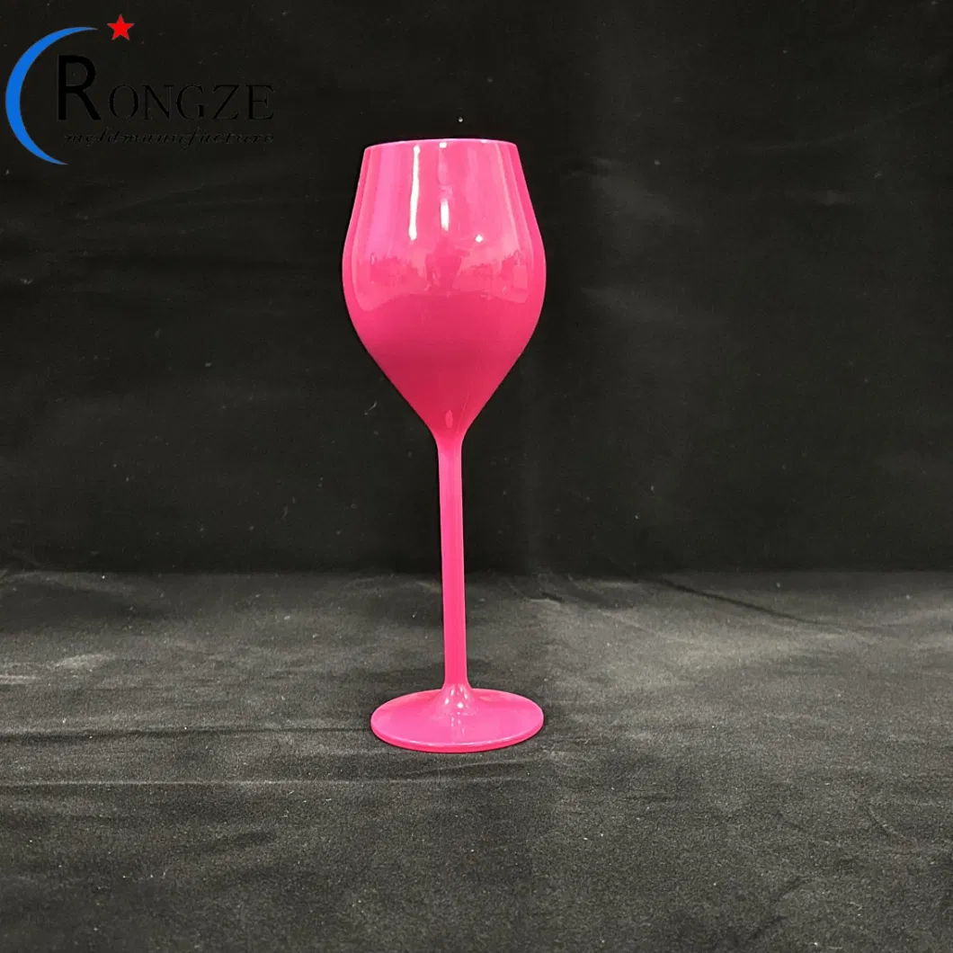 Unbreakable Colorful Plastic Champagne Glasses Plastic Party Wild Christmas Vintage Luxury Wine Glasses