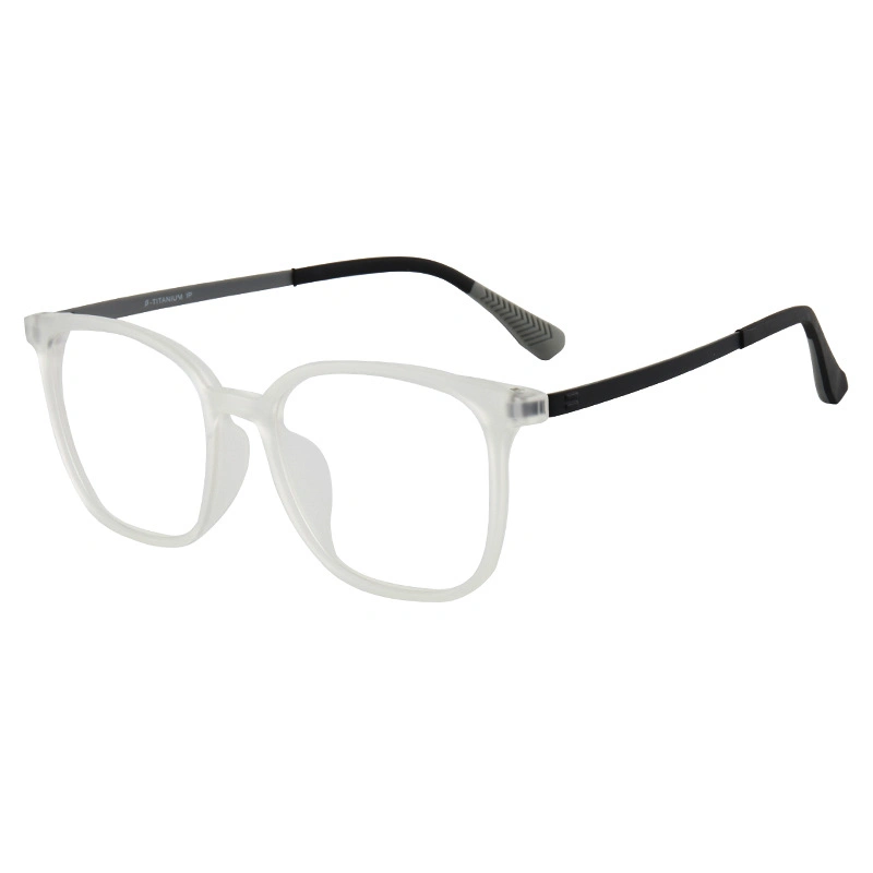New &beta; Titanium Rubberized Titanium Eyeglasses Retro Fashion Ultra Light Eyeglasses Frames