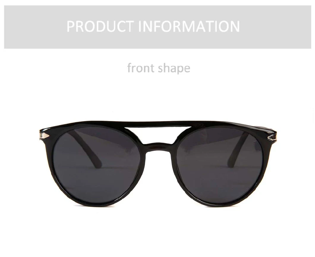 Gd Polarized Sunglasses for Men Women Tr90 Sunglasses Frame UV400 Protection Round Sun Glasses