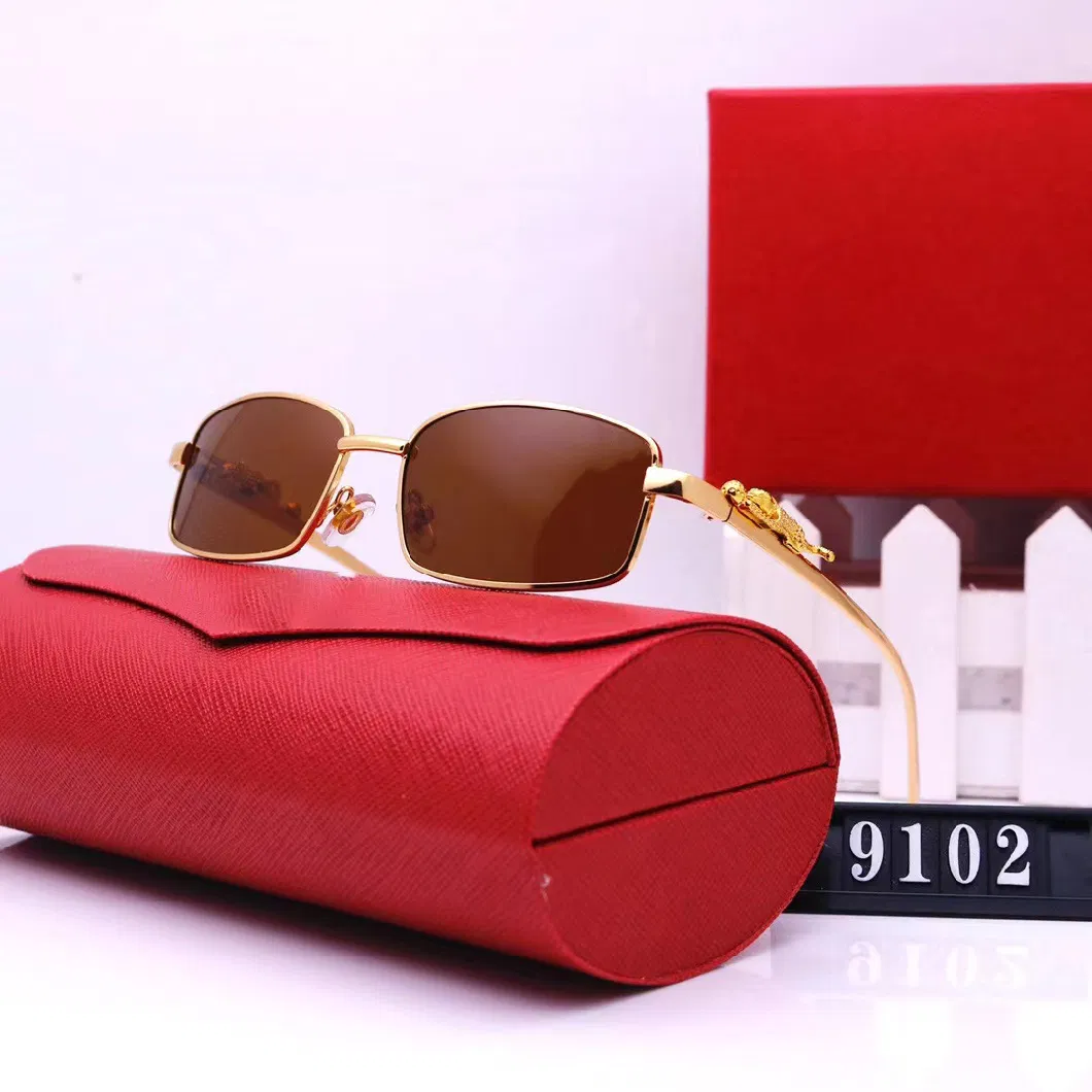 2024 Men Women Fashion Rimless Luxury Brand Sun Glasses Designer Sunglasses Style