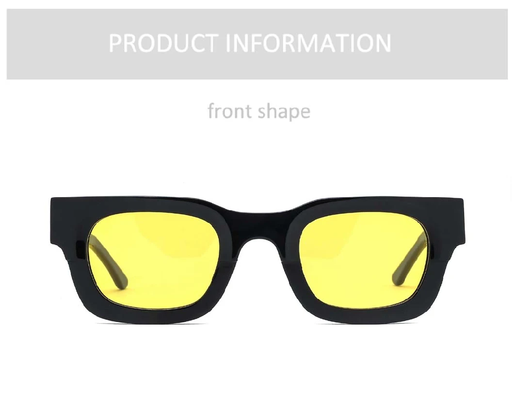 Gd New Trendy Beautiful Design Acetate Colorful Sunglasses for Men and Women Fashionable Designer Style Sunglasses