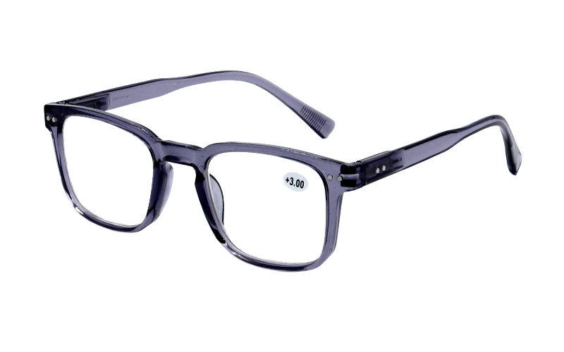 Modern Style Square Gradient Spring Hinge Multicolor Reading Glasses