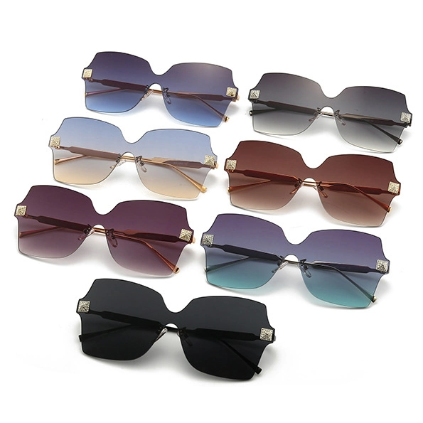 2023 New Wholesale Trendy High Quality Luxury UV400 Eyewear Men Women Shades Square Popular Glasses Designer Fashion Polarized Sunglasses