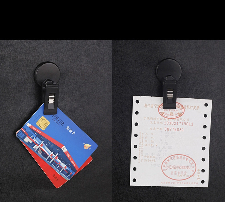 Car Auto Card Clamp Ticket Holder Organizer Car Interior Decoration Clip Bl13050