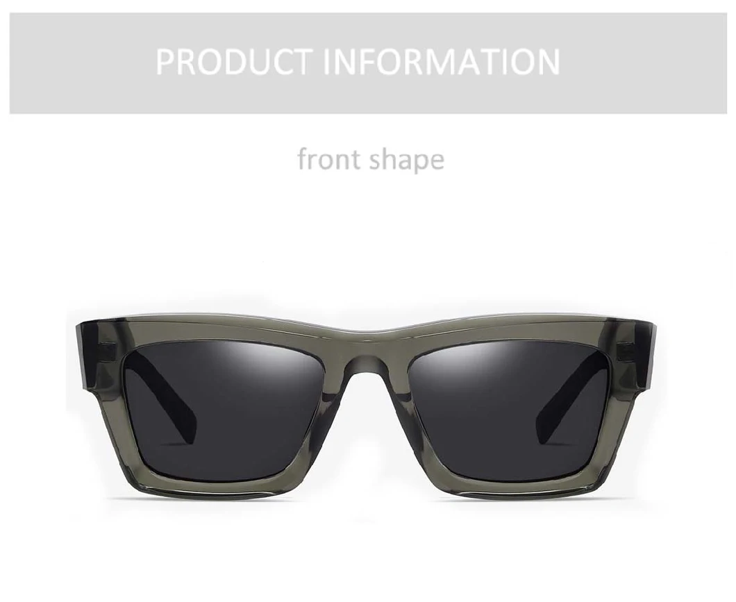 Gd Brand Italian Design Three-Dimensional Acetate Hot Shape Fashion Trendy Acetate Square Men Acetate Sunglasses Gafas Frame