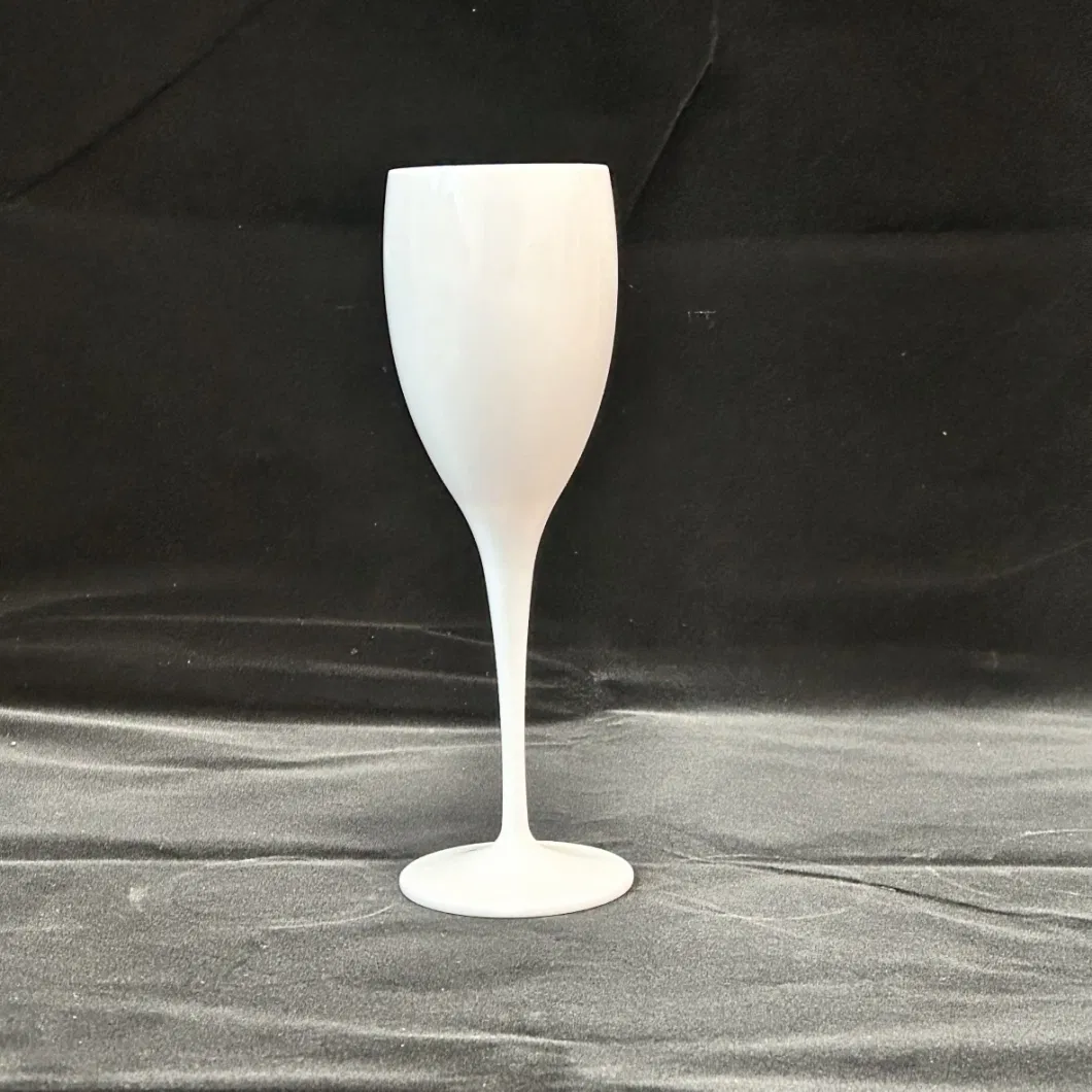 Bst Personalized Champagne Cups High Quality Custom Plastic White Wine Glasses Goblet Wine Glass