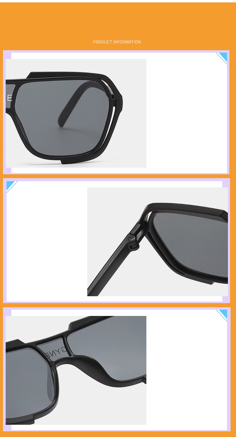 New Children Fashion Wear Sunglasses Travel Sunshade Sunglasses Super Cool Frame Sunscreen Glasses