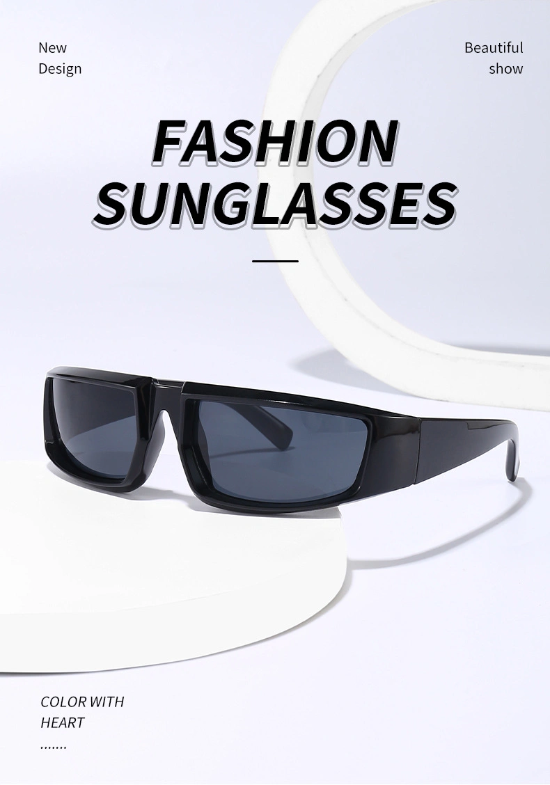 2024 New Cycling Sports Sunglasses Y2K Future Sunscreen Punk Glasses Hip Hop Fashion Designer Party Sunglasses