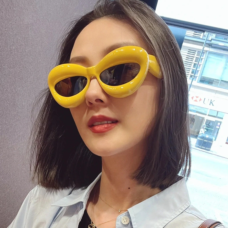 Ruunjoy New in Oval Sunglasses for Men Women 2023 Fashion Retro Brand Design Shades Eyewear Female Candy Color Sun Glasses
