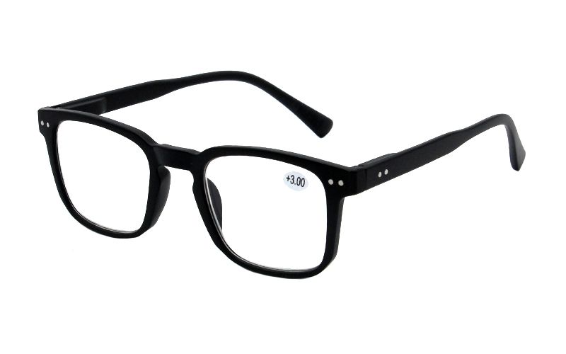 Modern Style Square Gradient Spring Hinge Multicolor Reading Glasses