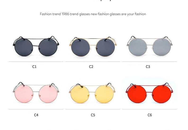 Fashion Metal Sunglasses High Quality Sun Glasses for Men and Women