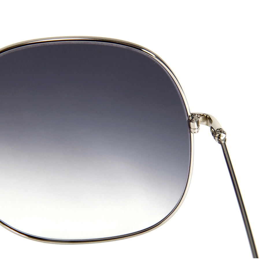 Wholesale Metal Sun Glasses for Fashionable Square Cnady Color Gradient Block UV400 Clear Lenses Sunglasses